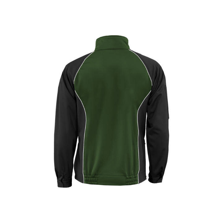 Softshell Ranglan Verde Negro