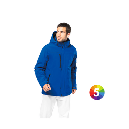 Parka Softshell Acolchada con capucha