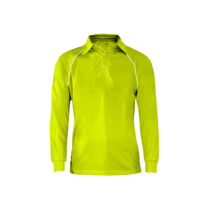 Polo Ranglan Amarillo Neon