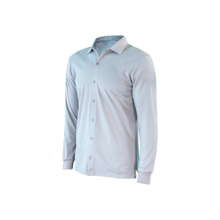 Polo M/L Camisero Gris