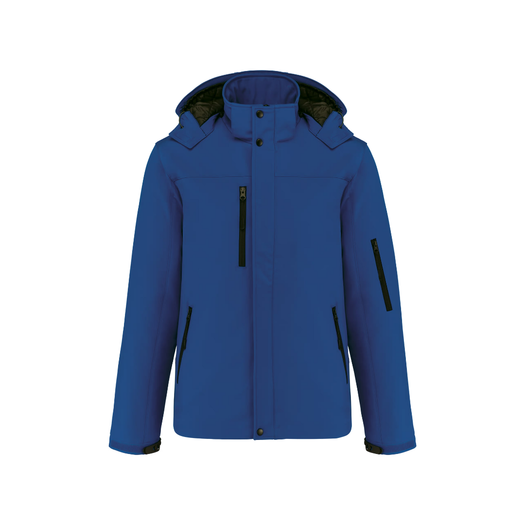 Parka Softshell Acolchada con capucha