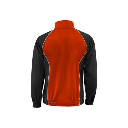 Softshell Ranglan Naranja Negro