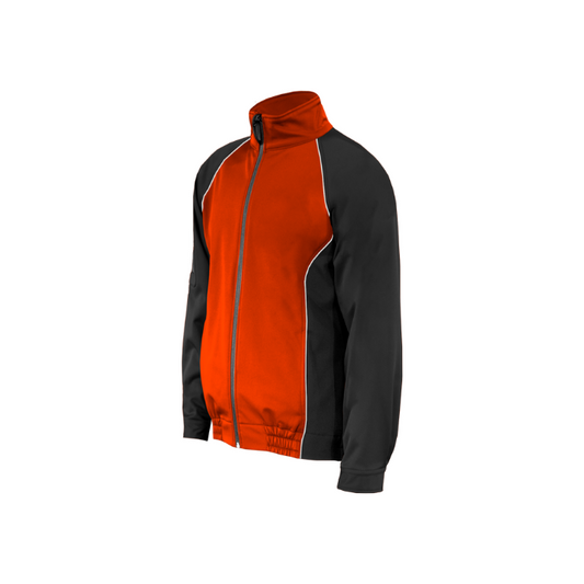 Softshell Ranglan Naranja Negro